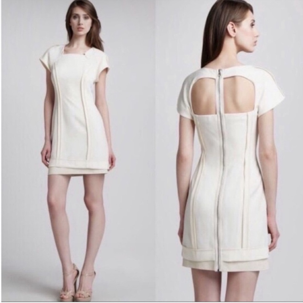 Rag & Bone Cream Mini Dress